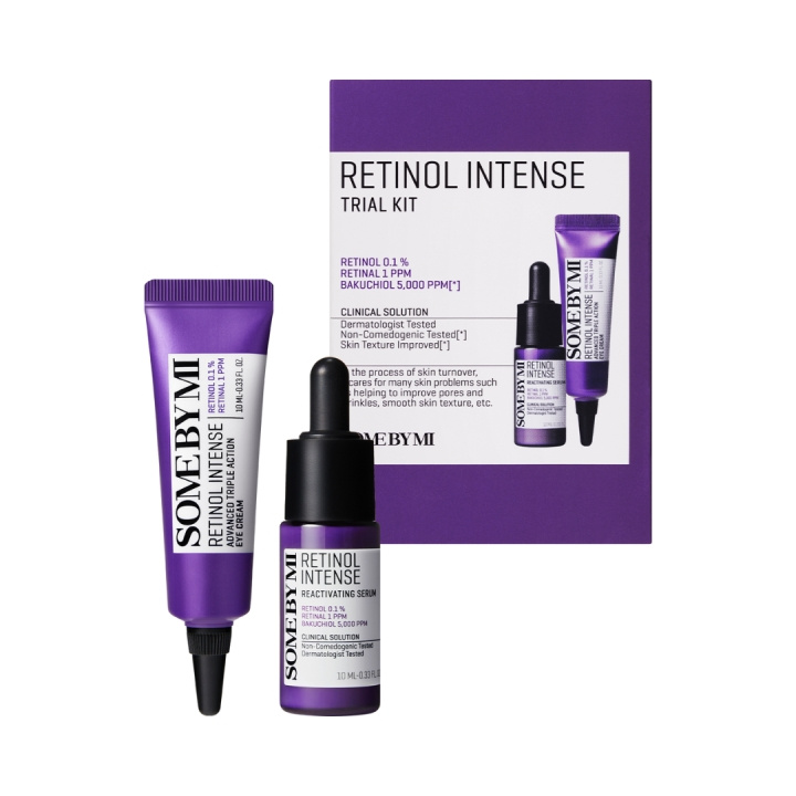 Some By Mi Retinol Intense Trial Kit Presentask i gruppen SKÖNHET & HÄLSA / Hudvård / Ansiktsvård / Serum Hud hos TP E-commerce Nordic AB (D12403)