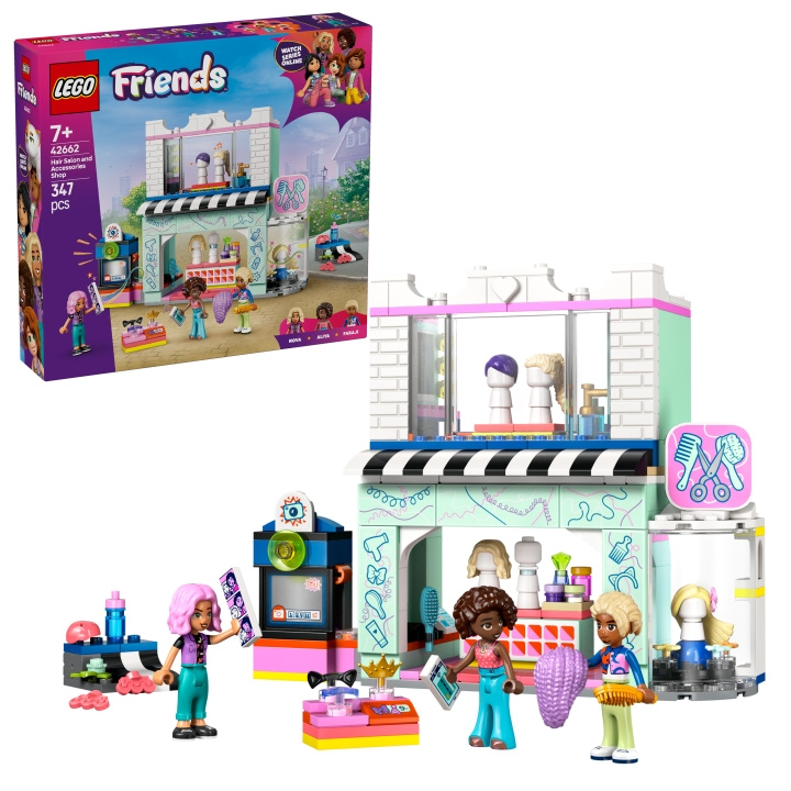 LEGO LEGO Friends - frisörsalong och accessoarbutik (42662) i gruppen LEKSAKER, BARN- & BABYPRODUKTER / Leksaker / Byggleksaker / Lego hos TP E-commerce Nordic AB (D12413)