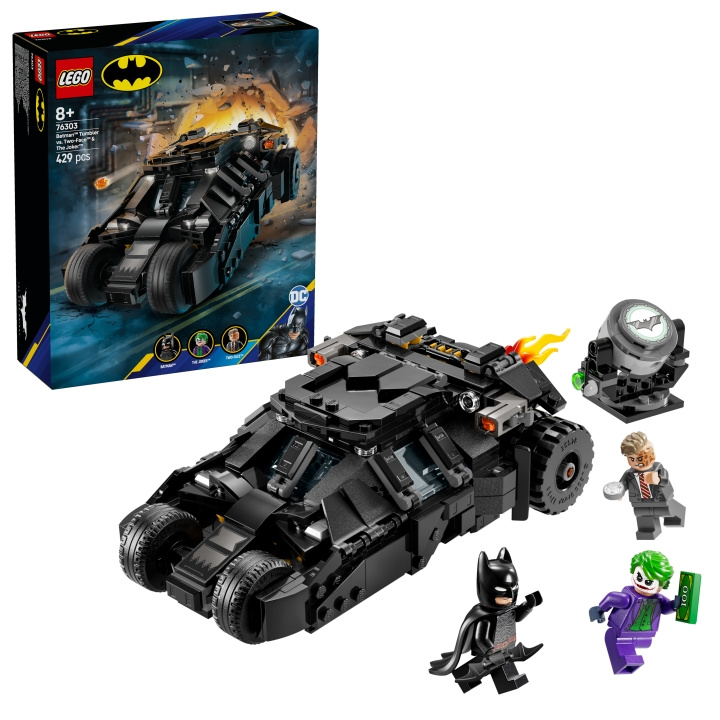 LEGO Superhjältar - Batman Tumbler vs. Two-Face & Jokern (76303) i gruppen LEKSAKER, BARN- & BABYPRODUKTER / Leksaker / Byggleksaker / Lego hos TP E-commerce Nordic AB (D12417)