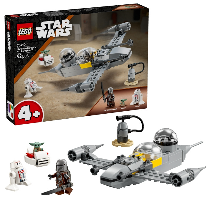 LEGO Star Wars TM - Mando och Grogus N-1 Starfighter (75410) i gruppen LEKSAKER, BARN- & BABYPRODUKTER / Leksaker / Byggleksaker / Lego hos TP E-commerce Nordic AB (D12435)