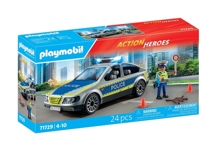 Playmobil Polispatrullbil (71729) i gruppen LEKSAKER, BARN- & BABYPRODUKTER / Leksaker / Lekset hos TP E-commerce Nordic AB (D12436)