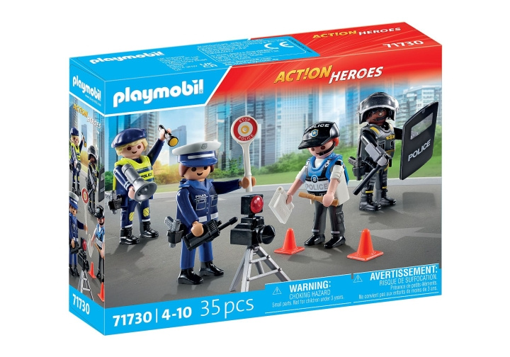 Playmobil Set med polisfigurer (71730) i gruppen LEKSAKER, BARN- & BABYPRODUKTER / Leksaker / Lekset hos TP E-commerce Nordic AB (D12437)