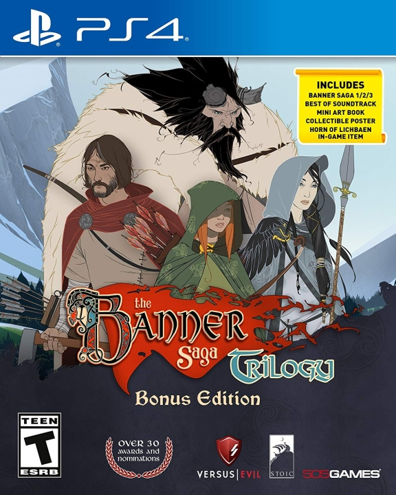 The Banner Saga Trilogy Bonus Edition (Import) (PS4) i gruppen HEMELEKTRONIK / Spelkonsoler & Tillbehör / Sony PlayStation 4 / Spel hos TP E-commerce Nordic AB (D12484)