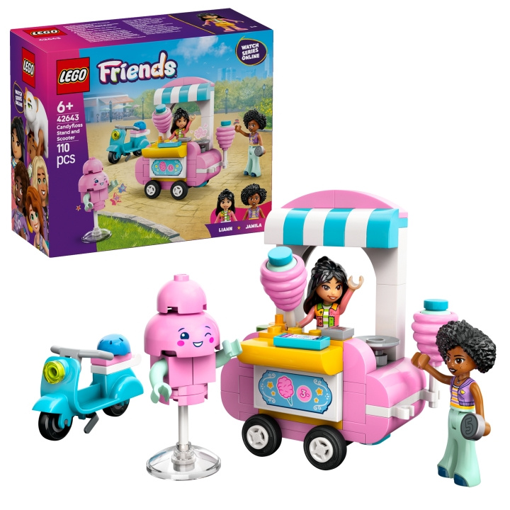 LEGO LEGO Friends - Sockervaddsstativ och skoter (42643) i gruppen LEKSAKER, BARN- & BABYPRODUKTER / Leksaker / Byggleksaker / Lego hos TP E-commerce Nordic AB (D12510)