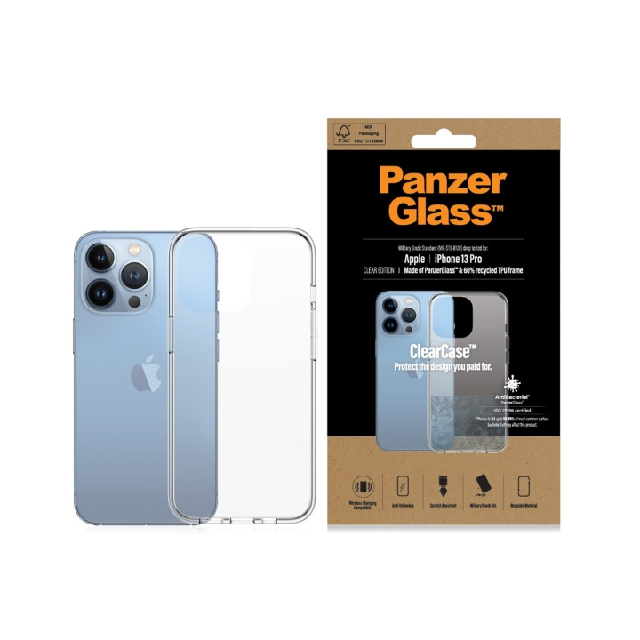 PanzerGlass ClearCase iPhone 13 Pro - Transparent i gruppen SMARTPHONE & SURFPLATTOR / Mobilskydd / Apple / iPhone 13 Pro hos TP E-commerce Nordic AB (D12554)