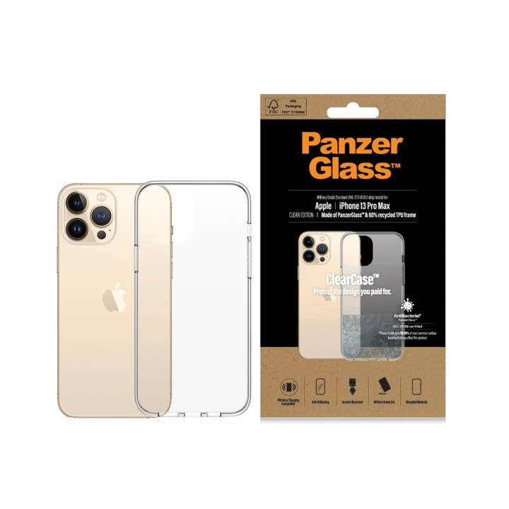 PanzerGlass - ClearCase iPhone 13 Pro Max - Transparent i gruppen SMARTPHONE & SURFPLATTOR / Mobilskydd / Apple / iPhone 13 Pro Max hos TP E-commerce Nordic AB (D12556)