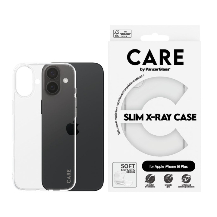 CARE by PanzerGlass - Fodral - iPhone 16 Plus i gruppen SMARTPHONE & SURFPLATTOR / Mobilskydd / Apple / iPhone 16 hos TP E-commerce Nordic AB (D12570)