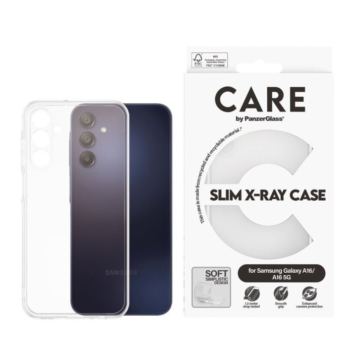 CARE by PanzerGlass - Fodral - Transparent - Samsung Galaxy A15/A15 5G i gruppen SMARTPHONE & SURFPLATTOR / Mobilskydd / Samsung hos TP E-commerce Nordic AB (D12579)