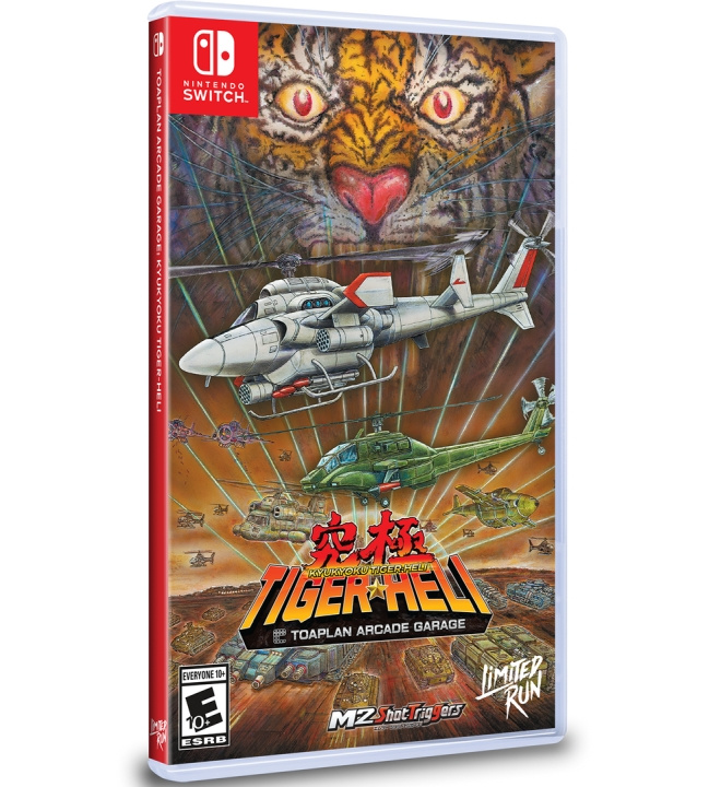 Toaplan Arcade Garage: Kyukyoku Tiger-Heli (Limited Run) (Import) (Switch) i gruppen HEMELEKTRONIK / Spelkonsoler & Tillbehör / Nintendo Switch / Spel hos TP E-commerce Nordic AB (D12665)