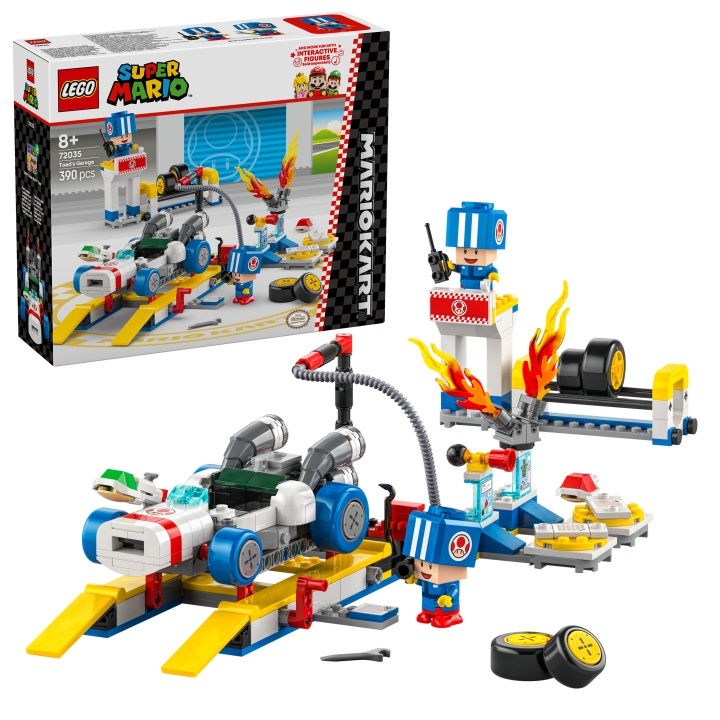 LEGO Super Mario - Mario Kart™ - Toads garage (72035) i gruppen LEKSAKER, BARN- & BABYPRODUKTER / Leksaker / Byggleksaker / Lego hos TP E-commerce Nordic AB (D12681)