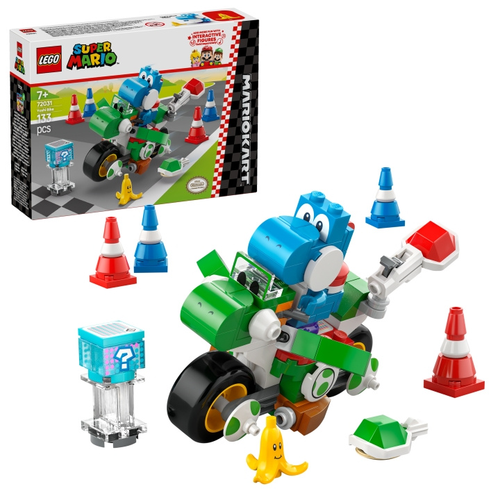 LEGO Super Mario - Mario Kart™ - Yoshi Bike (72031) i gruppen LEKSAKER, BARN- & BABYPRODUKTER / Leksaker / Byggleksaker / Lego hos TP E-commerce Nordic AB (D12682)