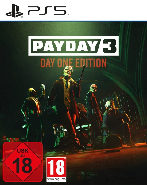 Payday 3 (Day 1 Edition) (DE/Multi in Game) (PS5) i gruppen HEMELEKTRONIK / Spelkonsoler & Tillbehör / Sony PlayStation 5 / Spel hos TP E-commerce Nordic AB (D12718)