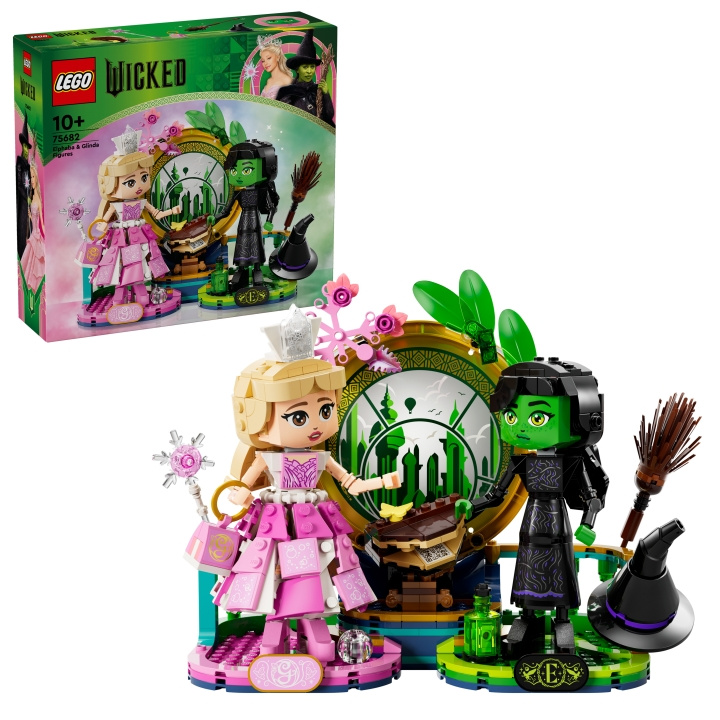 LEGO Wicked - Elphaba & Glinda-figurer (75682) i gruppen LEKSAKER, BARN- & BABYPRODUKTER / Leksaker / Byggleksaker / Lego hos TP E-commerce Nordic AB (D12732)