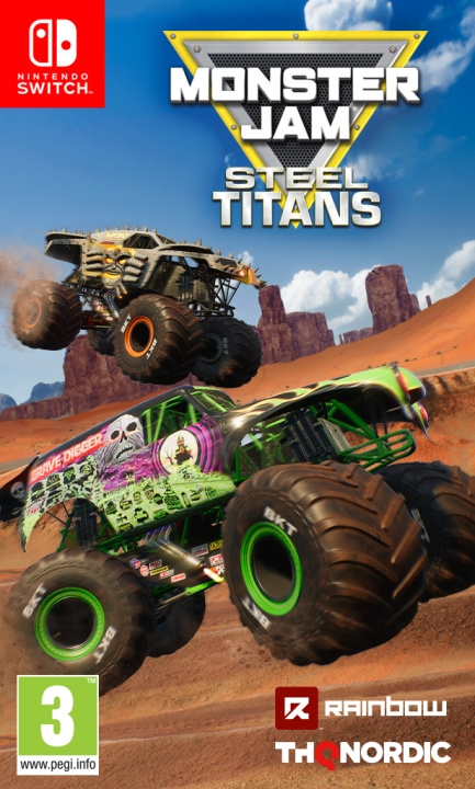 Monster Jam: Steel Titans (Switch) i gruppen HEMELEKTRONIK / Spelkonsoler & Tillbehör / Nintendo Switch / Spel hos TP E-commerce Nordic AB (D12752)