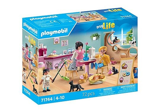 Playmobil Kattcafé (71744) i gruppen LEKSAKER, BARN- & BABYPRODUKTER / Leksaker / Lekset hos TP E-commerce Nordic AB (D12792)