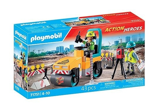 Playmobil Vägkonstruktion (71751) i gruppen LEKSAKER, BARN- & BABYPRODUKTER / Leksaker / Lekset hos TP E-commerce Nordic AB (D12795)