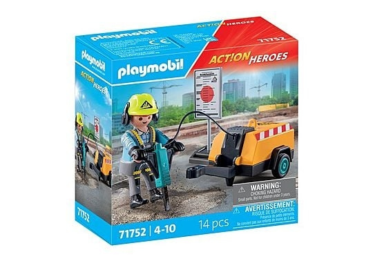 Playmobil Byggnadsarbetare (71752) i gruppen LEKSAKER, BARN- & BABYPRODUKTER / Leksaker / Lekset hos TP E-commerce Nordic AB (D12796)