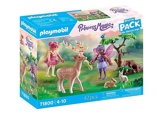 Playmobil Älvor med skogens djur (71800) i gruppen LEKSAKER, BARN- & BABYPRODUKTER / Leksaker / Lekset hos TP E-commerce Nordic AB (D12797)