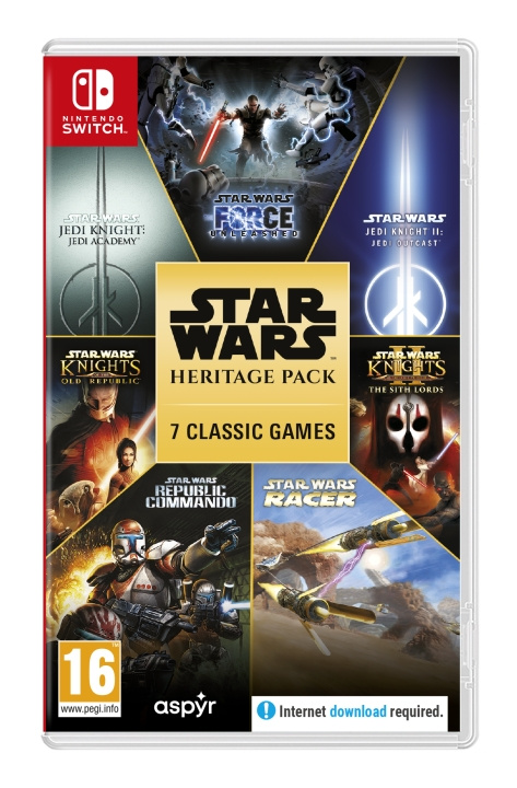 Star Wars Heritage Pack (Switch) i gruppen HEMELEKTRONIK / Spelkonsoler & Tillbehör / Nintendo Switch / Spel hos TP E-commerce Nordic AB (D12802)