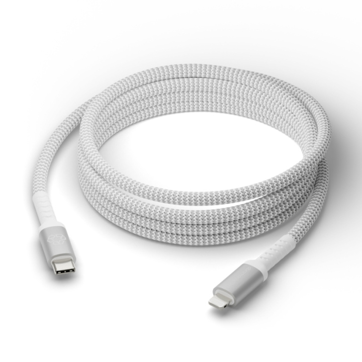 dbramante1928 Re-charge - BRD-kabel - USB-C till Lightning, 2m - Vit i gruppen DATORER & KRINGUTRUSTNING / Datorkablar / USB-kablar / USB-C hos TP E-commerce Nordic AB (D12811)