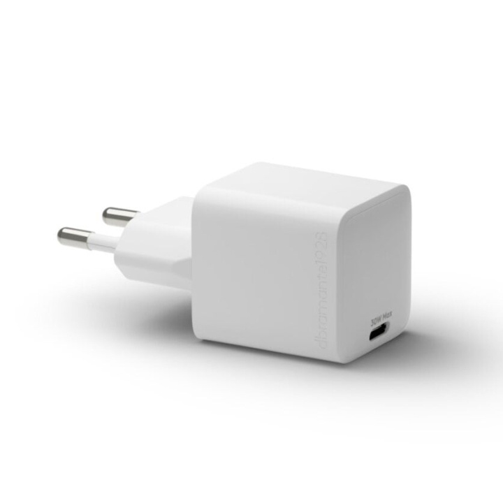 dbramante1928 Re-charge - EU-väggladdare - USB-C 30W - Vit i gruppen DATORER & KRINGUTRUSTNING / Datorkablar / USB-kablar / USB-C hos TP E-commerce Nordic AB (D12814)