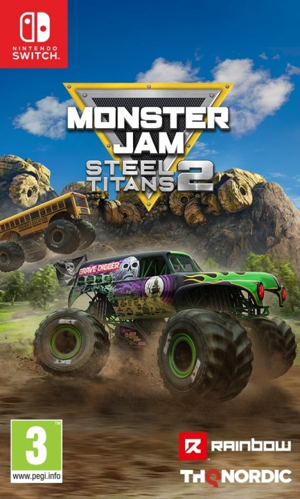 Monster Jam Steel Titans 2 (Switch) i gruppen HEMELEKTRONIK / Spelkonsoler & Tillbehör / Nintendo Switch / Spel hos TP E-commerce Nordic AB (D12828)