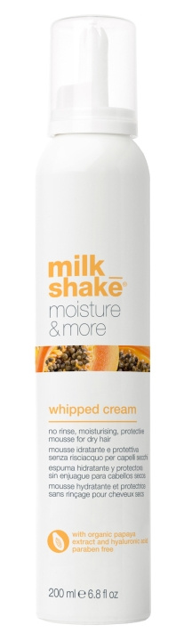 Milk_Shake Moisture & More Whipped Cream 200 ml i gruppen SKÖNHET & HÄLSA / Hår & Styling / Hårvårdsprodukter / Balsamspray/Leave-in hos TP E-commerce Nordic AB (D12871)