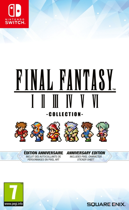 Final Fantasy I-VI - Collection - Anniversary Edition (Switch) i gruppen HEMELEKTRONIK / Spelkonsoler & Tillbehör / Nintendo Switch / Spel hos TP E-commerce Nordic AB (D12885)