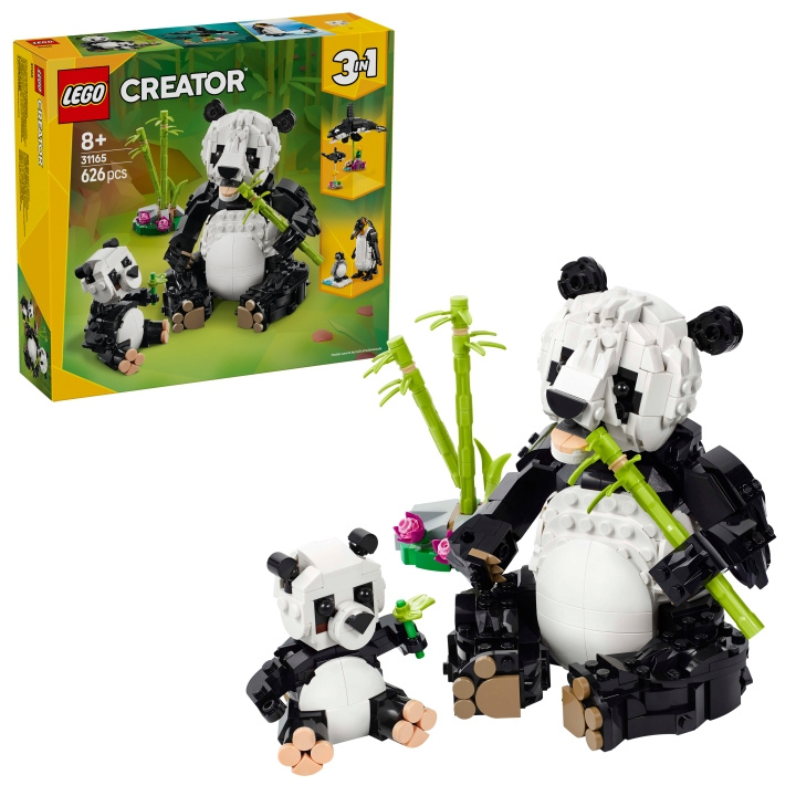 LEGO LEGO Skapare - Vilda djur: Pandafamilj (31165) i gruppen LEKSAKER, BARN- & BABYPRODUKTER / Leksaker / Byggleksaker / Lego hos TP E-commerce Nordic AB (D12945)