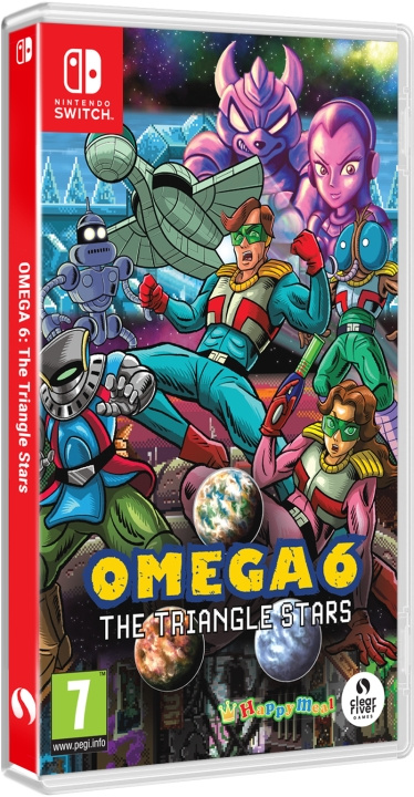 OMEGA 6 The Triangle Stars (Switch) i gruppen HEMELEKTRONIK / Spelkonsoler & Tillbehör / Nintendo Switch / Spel hos TP E-commerce Nordic AB (D12948)