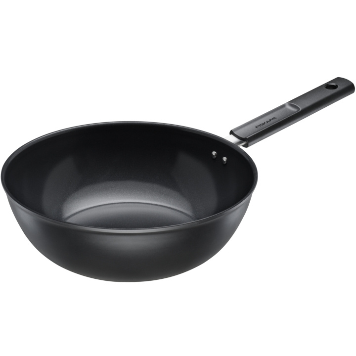 Fiskars Wok Hard Face 28cm/4,5 L Keramisk 1075523 i gruppen HEM, HUSHÅLL & TRÄDGÅRD / Köksredskap / Stekpannor hos TP E-commerce Nordic AB (D12985)