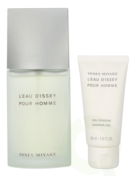 Issey Miyake L\'Eau D\'Issey Pour Homme Giftset 125 ml Edt Spray 75ml/Shower Gel 50ml i gruppen SKÖNHET & HÄLSA / Presentkit / Presentkit För Honom hos TP E-commerce Nordic AB (D13014)