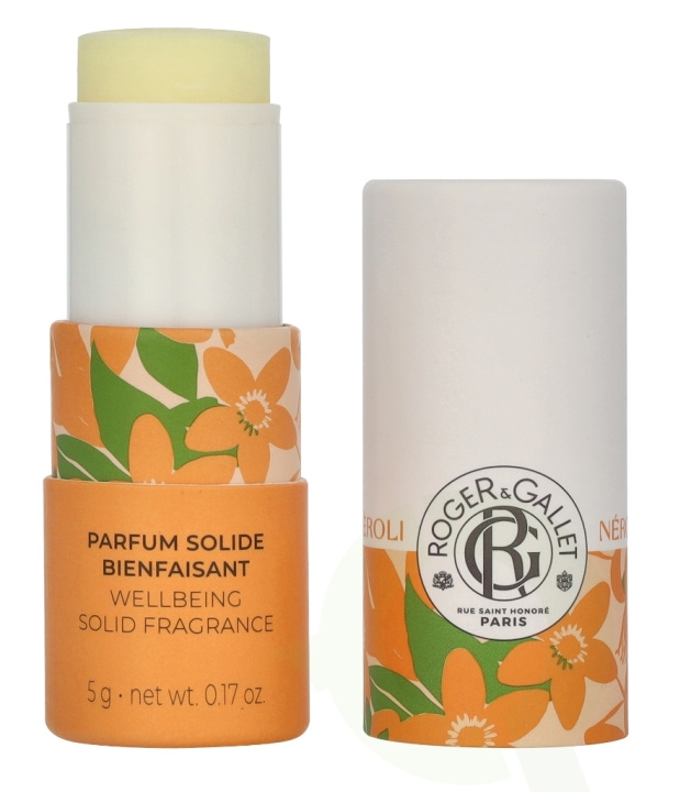 Roger & Gallet Neroli Wellbeing Solid Fragrance Stick 5 g i gruppen SKÖNHET & HÄLSA / Hudvård / Ansiktsvård hos TP E-commerce Nordic AB (D13024)