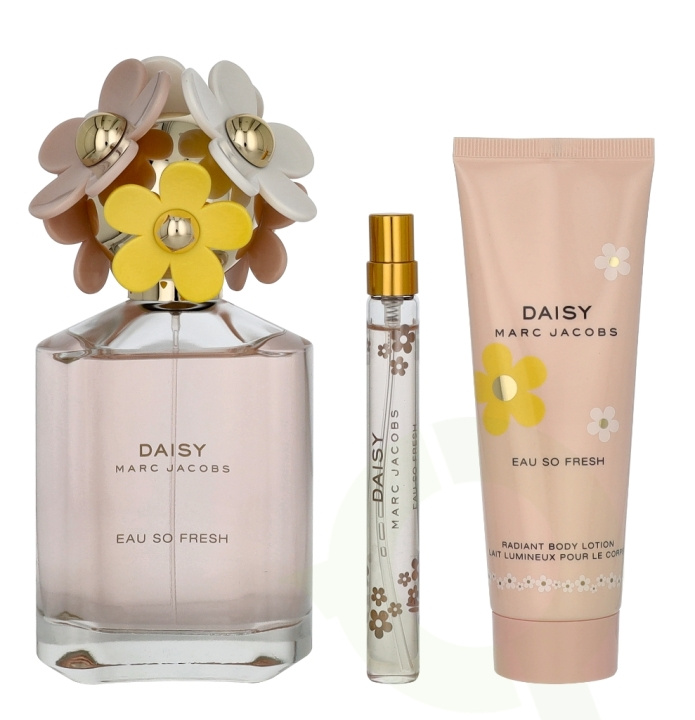 Marc Jacobs Daisy Eau So Fresh Giftset 210 ml Edt Spray 125ml/Body Lotion 75ml/Edt Spray 10ml i gruppen SKÖNHET & HÄLSA / Presentkit / Presentkit För Henne hos TP E-commerce Nordic AB (D13107)