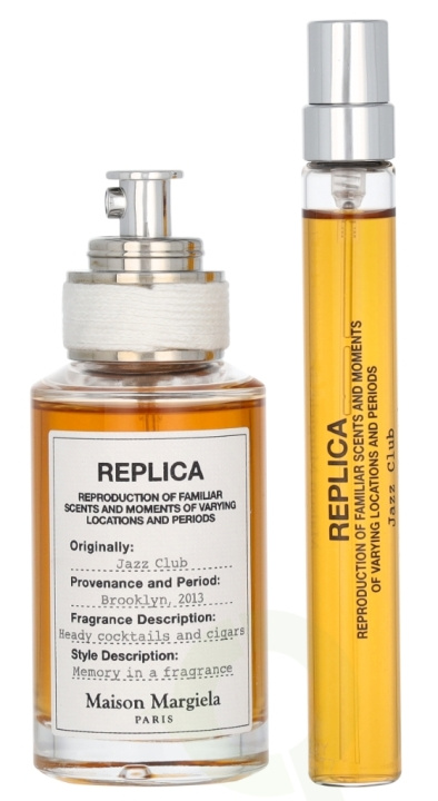 Maison Margiela Replica Jazz Club Giftset 40 ml Edt Spray 30ml/Edt Spray 10ml i gruppen SKÖNHET & HÄLSA / Presentkit / Presentkit För Honom hos TP E-commerce Nordic AB (D13114)