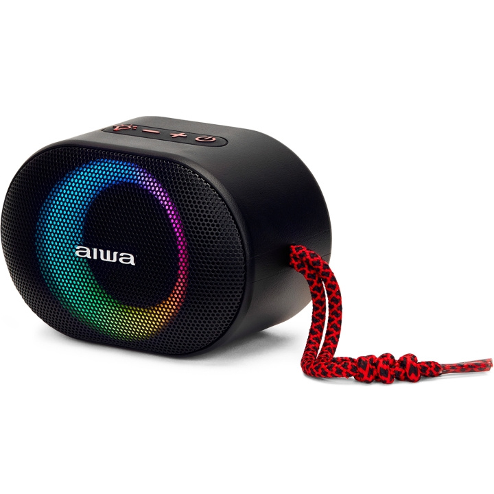 AIWA Bluetooth-högtalare IPX6 RGB belysning i gruppen HEMELEKTRONIK / Ljud & Bild / Högtalare & Tillbehör / Bluetooth-högtalare / Bärbara högtalare hos TP E-commerce Nordic AB (D13548)