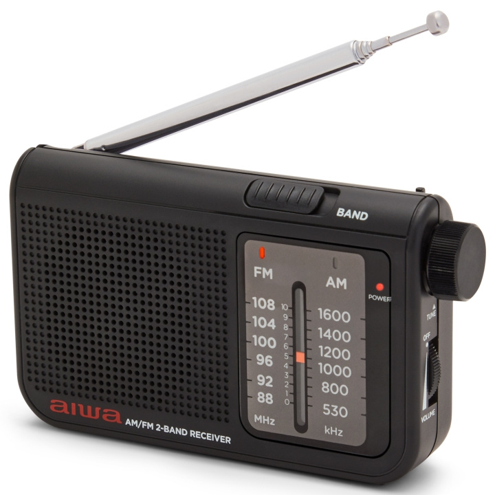 AIWA Pocket radio med FM/AM Svart i gruppen HEMELEKTRONIK / Ljud & Bild / Hemmabio, HiFi & Bärbart / Radio & Väckarklockor / Radio hos TP E-commerce Nordic AB (D13570)