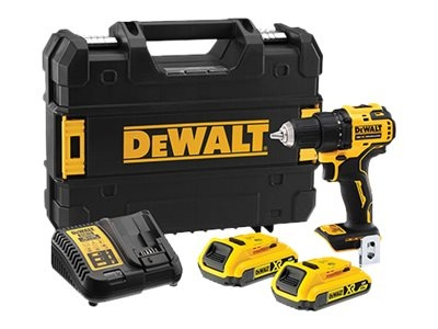 DeWALT DCD708D2T-QW Sladdlös borrskruvdragare Med batteri 2 batterier ingår Nyckellös chuck i gruppen HEM, HUSHÅLL & TRÄDGÅRD / Verktyg / Skruvdragare hos TP E-commerce Nordic AB (D13591)