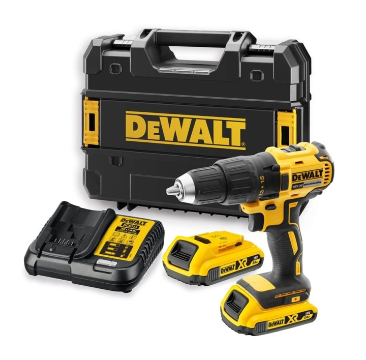 DeWALT DCD777D2T Skruvdragare 18 V i gruppen HEM, HUSHÅLL & TRÄDGÅRD / Verktyg / Skruvdragare hos TP E-commerce Nordic AB (D13592)