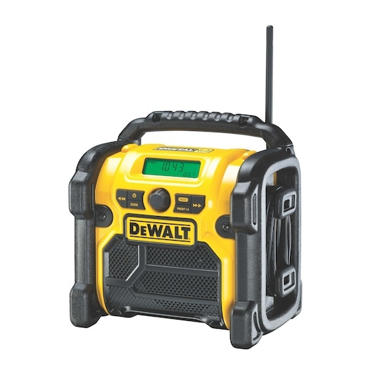 DeWALT DCR020-QW DAB + / FM-radio trådlös i gruppen HEMELEKTRONIK / Ljud & Bild / Hemmabio, HiFi & Bärbart / Radio & Väckarklockor / Radio hos TP E-commerce Nordic AB (D13613)