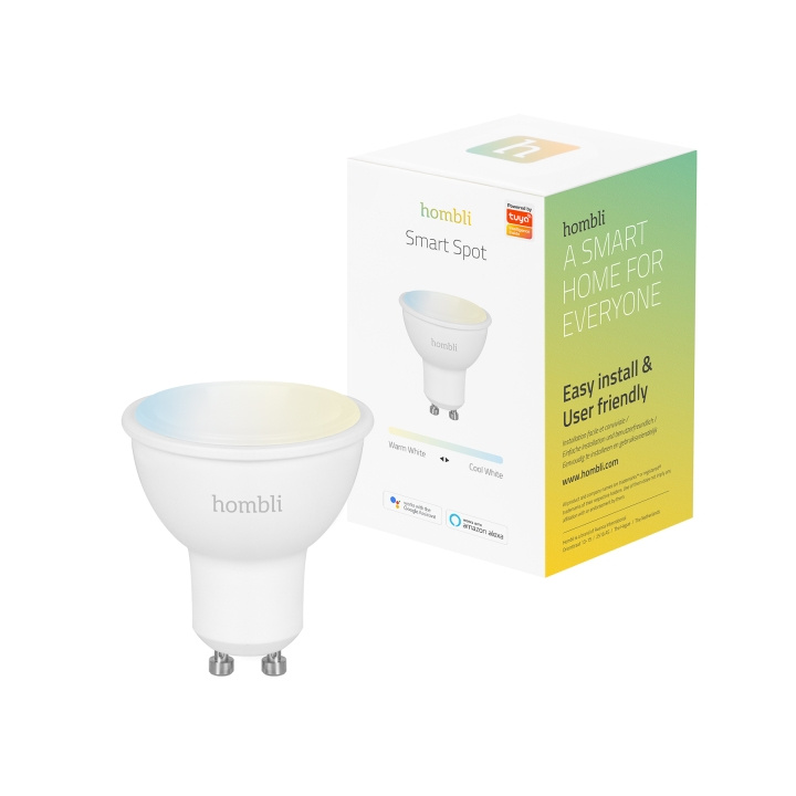 Hombli Smart Spot GU10 CCT 4,5W Dimbar i gruppen HEMELEKTRONIK / Belysning / LED-lampor hos TP E-commerce Nordic AB (D13673)