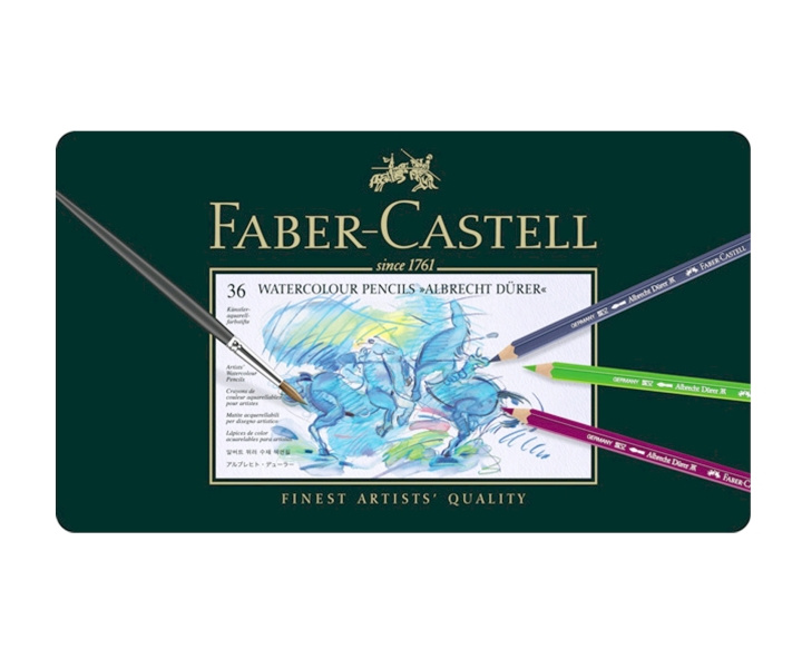 Faber-Castell Albrecht Dürer Akvarellpennor - Låda med 36 st (117536) i gruppen SPORT, FRITID & HOBBY / Hobby / Måla & Rita / Pennor, kritor & tusch hos TP E-commerce Nordic AB (D13749)