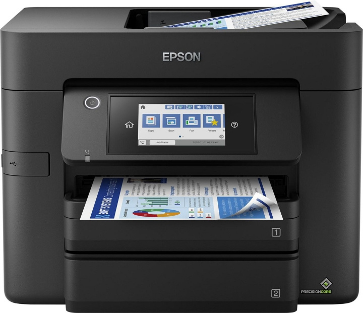 Epson WorkForce Pro WF-4830DTWF multifunktionsskrivare i gruppen DATORER & KRINGUTRUSTNING / Skrivare & Tillbehör / Skrivare / 3D-Skrivare & Tillbehör / Skrivare hos TP E-commerce Nordic AB (D13759)