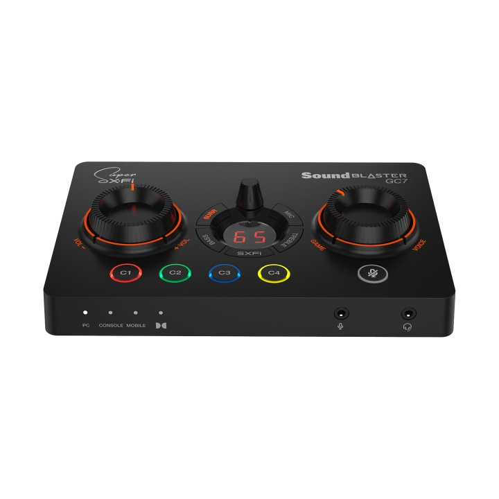 Creative Labs Creative - Sound Blaster GC7 Next Gen Gaming USB-ljudkort i gruppen DATORER & KRINGUTRUSTNING / Datorkomponenter / Ljudkort hos TP E-commerce Nordic AB (D13761)