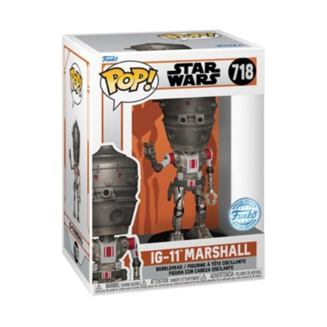 Funko Pop! POP - Vinyl Exkl Mandalorian - IG-11 Marshall (78342) i gruppen LEKSAKER, BARN- & BABYPRODUKTER / Leksaker / Figurer, Miniatyrer & tillbehör hos TP E-commerce Nordic AB (D13774)