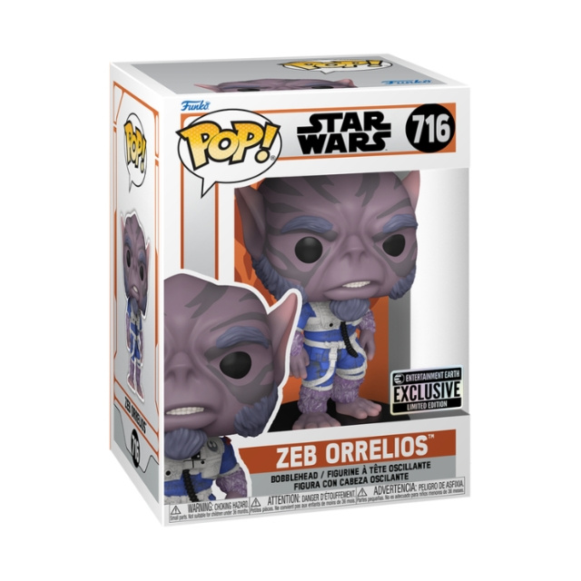 Funko Pop! POP - Vinyl Exkl Mandalorian - Zeb Orrelios (78341) i gruppen LEKSAKER, BARN- & BABYPRODUKTER / Leksaker / Figurer, Miniatyrer & tillbehör hos TP E-commerce Nordic AB (D13775)