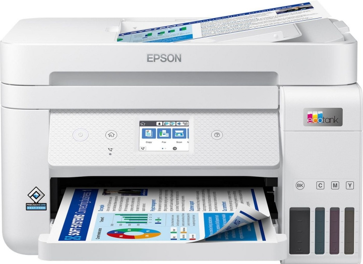 Epson EcoTank ET-4856 Vit multifunktionsskrivare i gruppen DATORER & KRINGUTRUSTNING / Skrivare & Tillbehör / Skrivare / 3D-Skrivare & Tillbehör / Skrivare hos TP E-commerce Nordic AB (D13881)