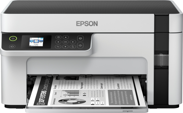 Epson EcoTank ET-M2120 multifunktionsskrivare med bläckstråleskrivare i gruppen DATORER & KRINGUTRUSTNING / Skrivare & Tillbehör / Skrivare / 3D-Skrivare & Tillbehör / Skrivare hos TP E-commerce Nordic AB (D13930)