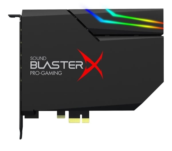 Creative Sound BlasterX AE-5 Plus Svart i gruppen DATORER & KRINGUTRUSTNING / Datorkomponenter / Ljudkort hos TP E-commerce Nordic AB (D13945)