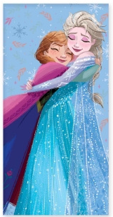 Disney Frozen Handduk - 70x140 cm - Frozen (110054) i gruppen HEM, HUSHÅLL & TRÄDGÅRD / Badrum / Handdukar hos TP E-commerce Nordic AB (D13970)